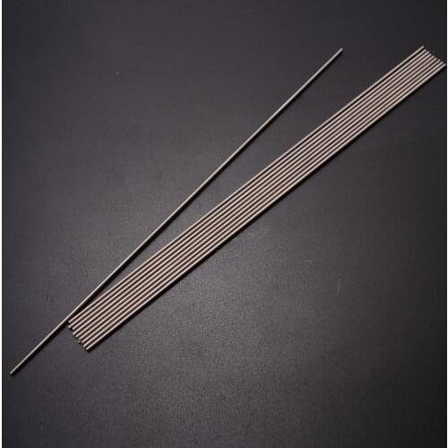 10pcs Ti Gr.5 Grade 5 Titanium Bar 6al-4v Round Welding Rods 2mm Diameter 250mm Length