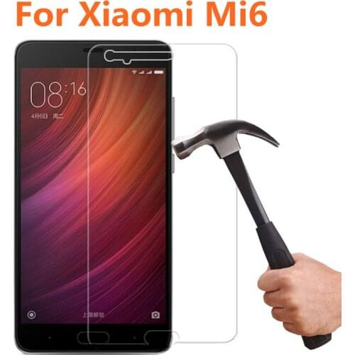 For Xiaomi Mi6 Tempered Glass Original 9H High Quality Protective Film Explosion-proof Screen Protector For Xiaomi Mi6 Mi 6