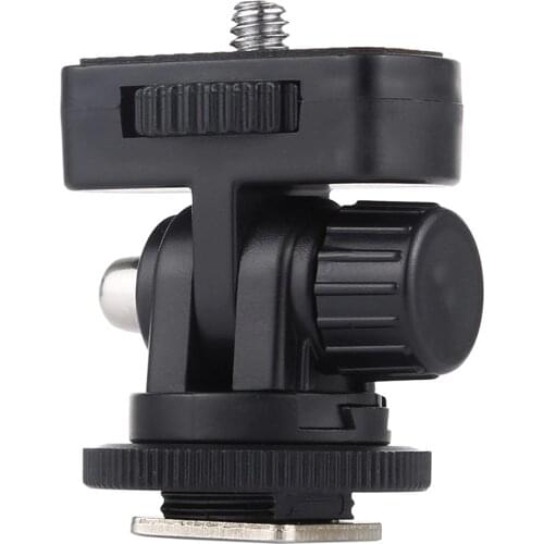 PULUZ 1 Pcs 1/4 Inch Screw Thread Cold Shoe Tripod Mount Adapter Camera Mount Adapters Camera Cold Shoe Accessories