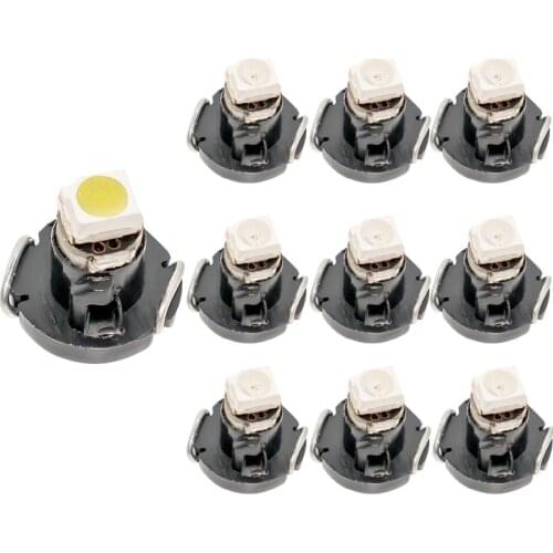 10pcs T3 Led Neo Wedge SMD Dashboard Instrument Cluster Light Car Panel Gauge Speedo Dash Bulbs blue red green white yellow 10X