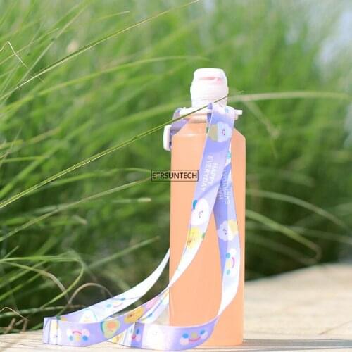 100pcs Bottle Shoulder Travel Strap Portable Long Buckle Portable Beverage Hanging Rope TravelRope Cup Accessories Kitchen Tool