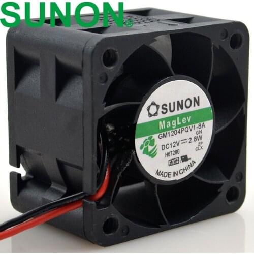 40mm New 4028 40mm server 1U2U cooling fan 12V GM1204PQV1-8A 2.8W 40*40*28mm 10pcs/lot