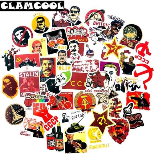 50Pcs Stalin Graffiti Sticker scrapbooking For Skateboarding Motorcycle Computer Luggage Toy Guitar Toy