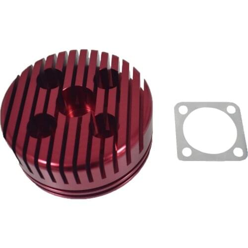 Racing CNC Cylinder Head For 66cc/80cc Gas Motorized Bicycle Round