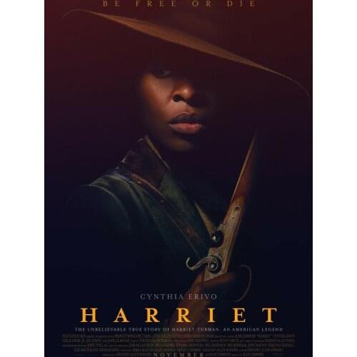 Harriet Kasi Lemmons Harriet Tubman Movie Film 2 Silk Fabric Wall Poster Art Decor Sticker Bright