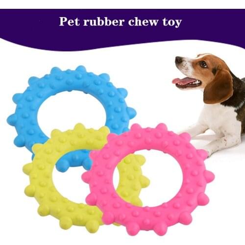 Pet TPR toy rubber bite-resistant toy cat and dog molar pet toy，Q270