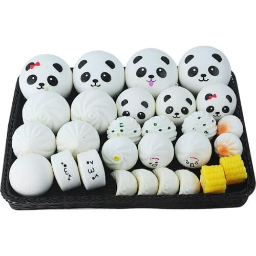 Artificial Foods fake steamed bread simulation exquisite rolls bread Bun Dumpling model props supplies 11pcs/set