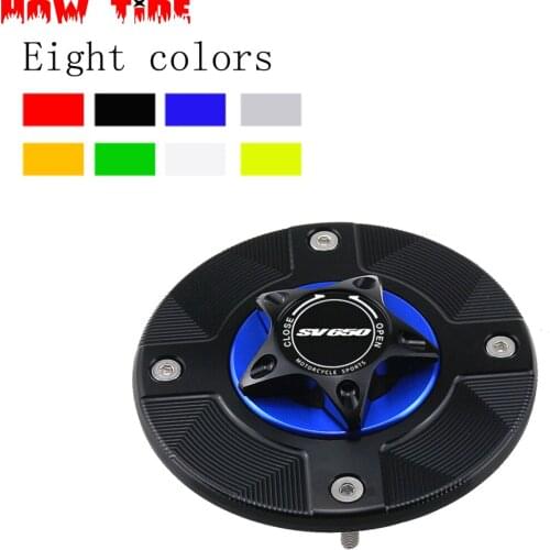 Motorcycle Fuel Tank Air Cap for 108mm Aluminum Alloy Suzuki SV650 SV 650 1999-2002 CNC Quick Release Cap