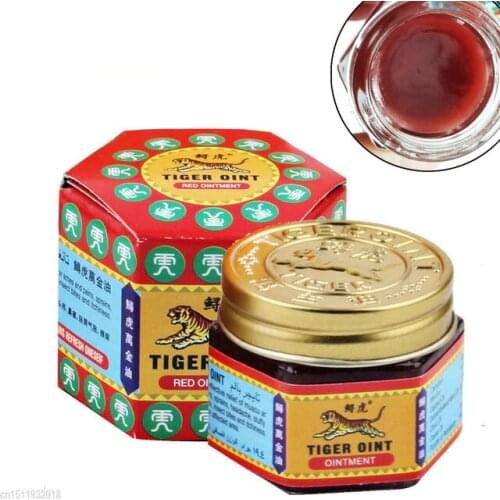 Thailand Painkiller Ointment Tiger Oint Red White Drive Out Mosquito Eliminate Muscle Relieving Arthritis Joint Body Aches Pains