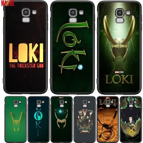 Fashion Marvel Loki Cool For Samsung J8 J7 Duo J730 J6 J5 J530 J4 J3 J330 J2 Core Star Prime 2018 EU Plus Black Phone Case