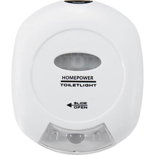 1pcs Night Light Toilet Lamp 2 Colors Backlight Activated Toilet Bowl LED Luminaria Lamp Nightlight for Home Bathroom