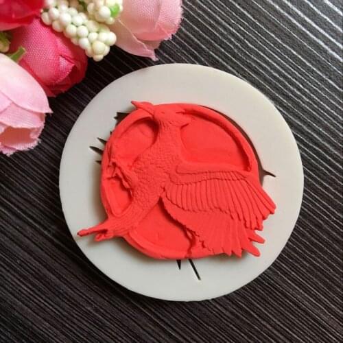New Eagle Shape DIY Cake Decorating Tools Fondant Cake Mold Food Grade Silicone Candy Art Tools