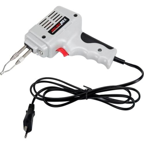 New Solder Gun 220V 100W Electric Soldering Iron Gun Hot Air Gun Hand Welding Tool And Wire Welding Repair Tool Kit