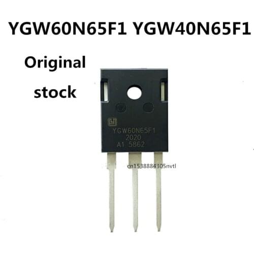 Original 2PCS/ YGW60N65F1 650V 60A TO-247