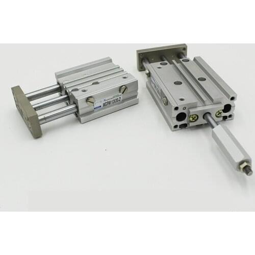 MGPMJ Pneumatic Air Cylinder 3 Rod Adjustable Cylinder MGPMJ12-10-10 MGPMJ12-20-20 MGPMJ12-25-25 MGPMJ12-30-30 MGPMJ12-40-30