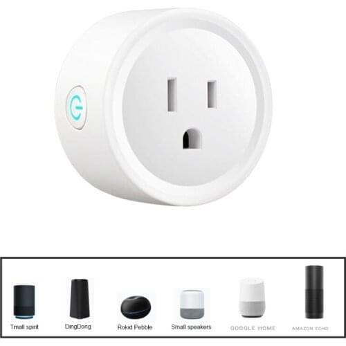 Tuya Smart Plug Adapter Home Wifi Outlet Works with Echo, Google-Home Voice & Remote Control Home Appliances for US