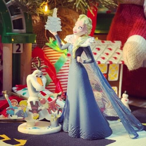 Frozen Mickey Mouse Rapunzel Prince Plastic Doll Ornaments A Variety of Cute Childrens Toys