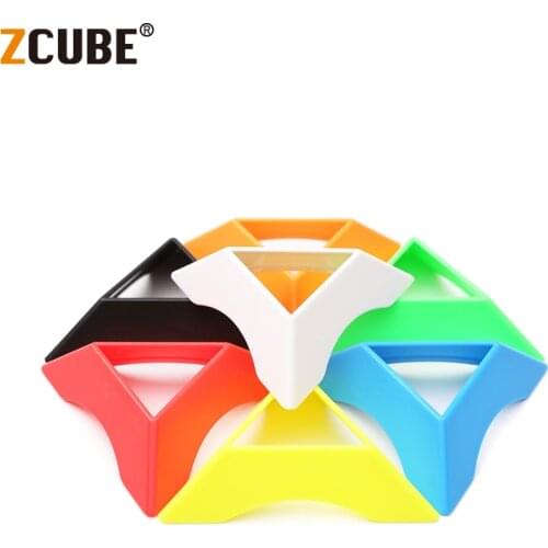 ZCube Magic cube Stand Holder 8pcs/ set Colorful Stickerless Basic Holder For 2x2x2 3x3x3 4x4x4 5x5x5 Professional Cubo Magico