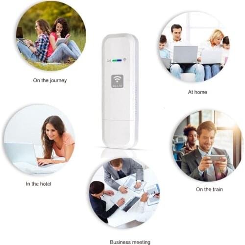 Portable 4G/3G LTE Car WIFI Router Hotspot 150Mbps Wireless USB Dongle Mobile Broadband Modem