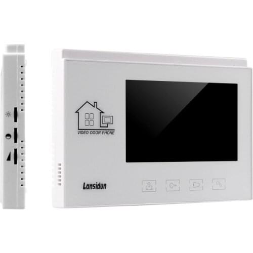 7 inch smart HD wired video intercom doorbell home villa building electronic access control system
