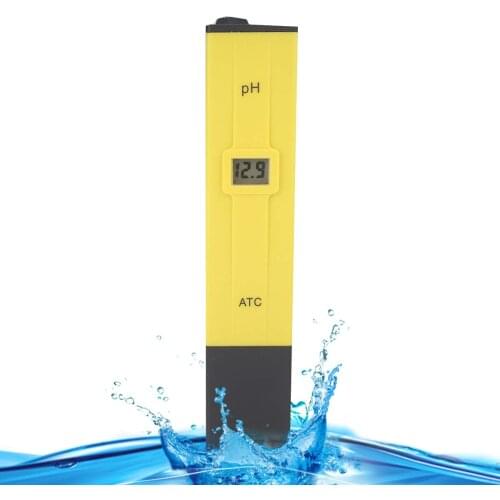 Digital PH Meter Pen PH Tester 0.01 PH High Accuracy with 2 Standard PH Buffer Powders for Drinking Pool Soil Aquarium Water
