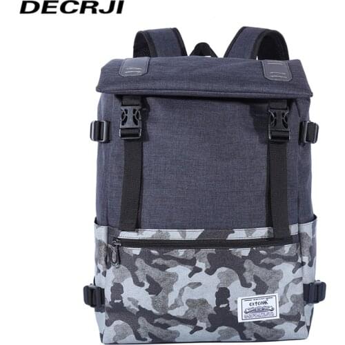 Повседневные мужские рюкзаки DECRJI China At AliExpress