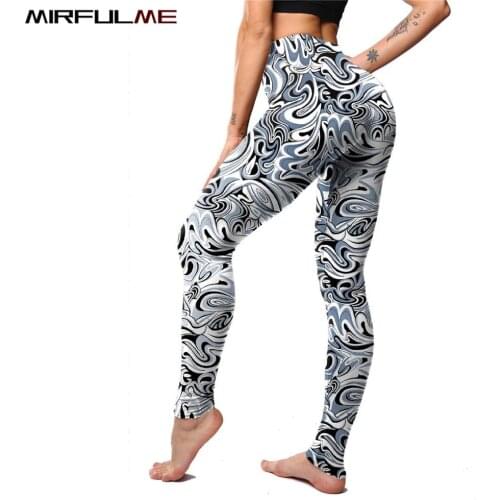 Women Yoga Pants Female Sport Leggings Elastic Printed Leggings Workout Leggins Running Trouser Gym Jeggings Girl Fitness Tights