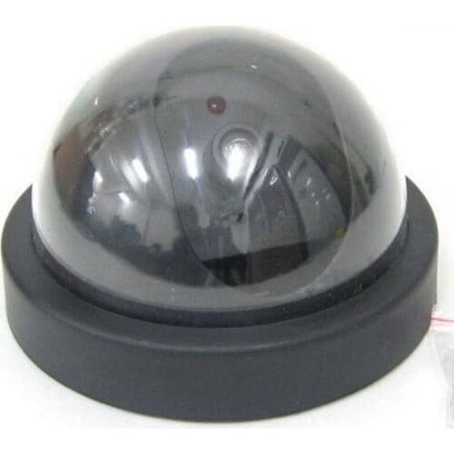 Dropshipping For 2019 Simulated Security Camera Fake Dome Dummy Camera with Flash LED Light HJ55