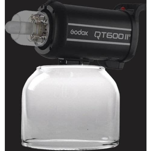 Godox Original Flash Light Glass Cover Dome Lamp Protector Cap for Godox QT / QS / GT / GS / Quicker Series Studio Photo Strobe