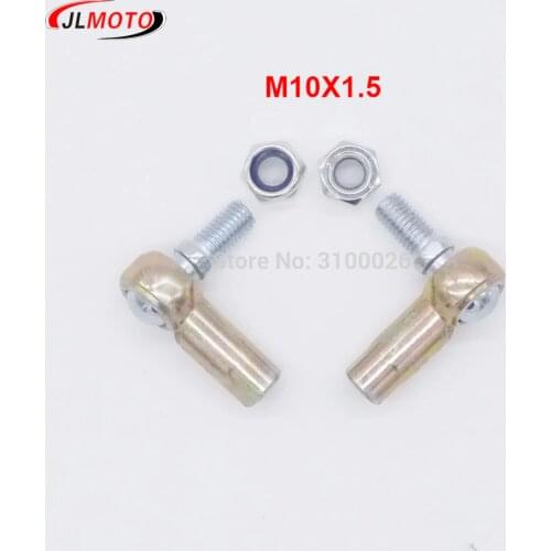1 Pair M8-M8 M10-M10 Tie Rod End Kits Ball Joint Fit For China 49CC 50CC Electric MINI ATV Go Kart Karting Buggy Quads Bike Part