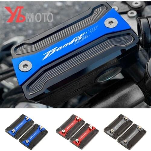 1Pair Fluid Reservoir Cover Fit For SUZUKI BANDIT 1250 1250S 1250F GSF 2007-2020 Motorcycles Front Brake Clutch Cylinder Oil cap