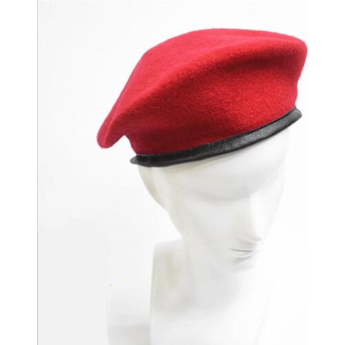Fasion Military Army Soldier Hat Men Women Wool Beret Uniform Cap Classic Artist Berets Cap Hat