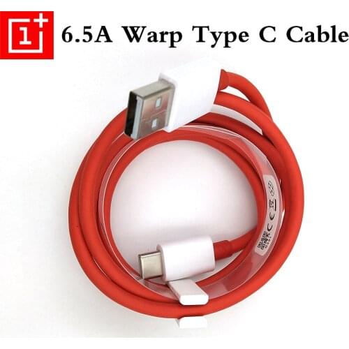 Original Oneplus 9 Pro 9R Nord N10 CE 5G Warp Charge Type-C Dash Cable 6.5A Fast Charge For One Plus 8 7 Pro 8T 7T Warp Charging