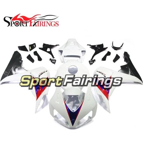 Full Fairings For Honda CBR1000RR Year 06 07 2006 2007 ABS Motorcycle Fairing Kit Bodywork Motorbike Cowling Fireblade White New