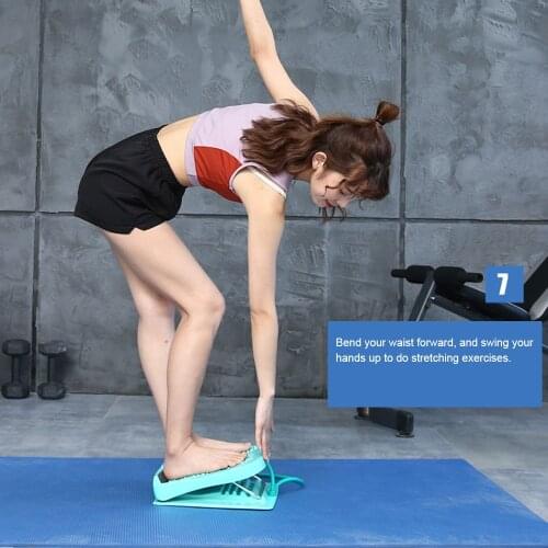 Anti-Slip Adjustable Foot Calf Stretcher Incline Board Body Stretching Tool For Sports Yoga Massage Fitness Pedal Stretcher