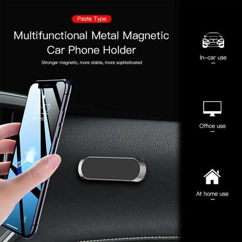 Universal Strip Shape Magnetic Car Phone Holder Stand Car Bracket Car Mobile Phone Holder Car Air Vent Mount