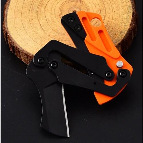 High Hardness Deformation Mechanical Folding Knife Self-defense Multifunctional Open Wrench Folding Knife with A Wrench