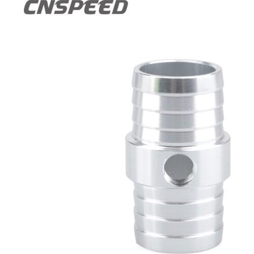 1-1/4" To 1-1/2" Hose W/ 1/8"NPT Steam Port Adapter Top Radiator LS Swap Coolant Accessories High Grade Aluminum Quality