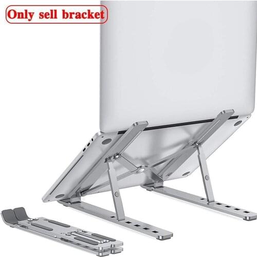 1 Pcs Bracket Foldable Laptop Stand Notebook Stand Portable Laptop Holder Tablet Stand Computer Support For MacBook Air Pro ipad