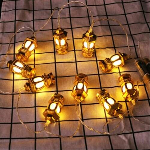 10 Small LED Larten Light Ramadan Eid Decorations Waterproof Warm White/ Colorful Fairy Lights Garden Decor 3