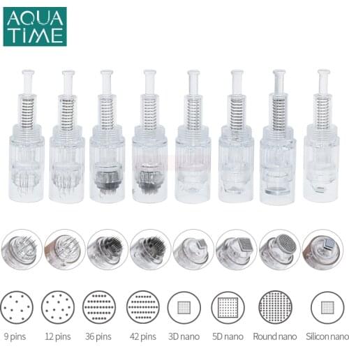 Dr. pen Derma Pen 10 Pcs Screw Needles Microneedling Tattoo Cartridge Needle For Skin Care Beauty 1/3/5/7/9/12/36/42 nano