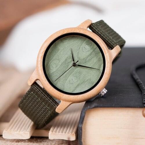 BOBO BIRD reloj mujer Bamboo Mens Watches Simple Wristwatches Christmas gifts Handmade Timepieces Quartz Watch C-D12 Drop Ship
