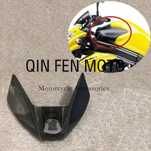 Carbon fiber paint Radiator Covers Fairing Front Fuel Tank Cover Fit For Kawasaki ER 6N ER6N ER-6N 2012 2013 2014 2015 2016