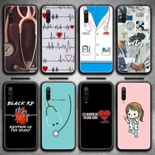 Greys Anatomy Nurse Doctor Phone Case for Xiaomi Mi Note 10 Lite Mi 9T Pro xiaomi 10 10 CC9 Pro