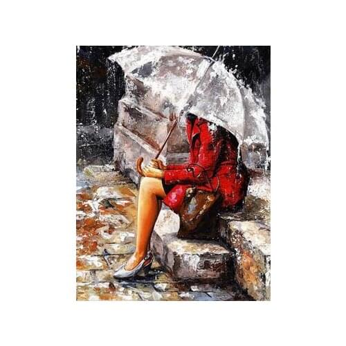 Digital painting hand-painted decorative painting OEM digital painting