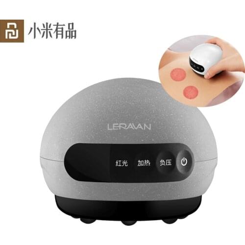 Youpin Leravan Electric Cupping Massager Vacuum Gua Sha Smart Infrared Physiotherapy Magnetic Resonance Machine Mini Cupping