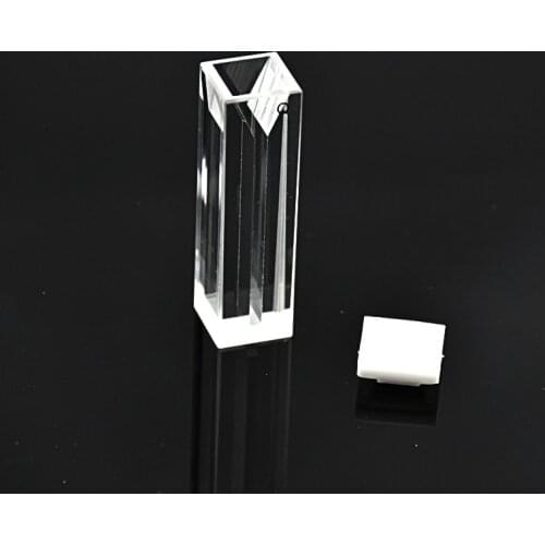 Fluorescent Quartz Absorption Cells 0.7 ml Micro Quartz Cuvette Slit 2 mm 700 ul Use For Malvin Granularity Experiment 1 / PK