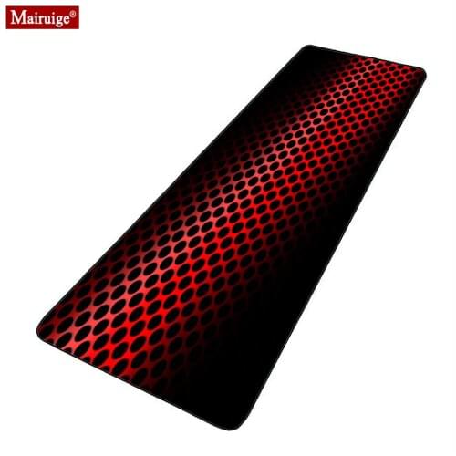 Gamer Desk Mat Black and Red Mouse Pad XXL Computer PC Large Keyboard Pad Gaming MousePad 90x40cm/80x30cm for Laptop Table Pads