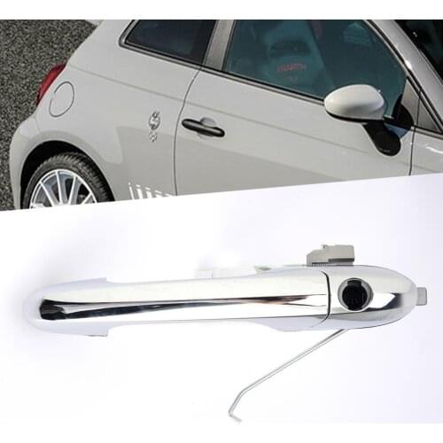 50% Hot Sales!! Car Door Handle Convenient Long Service Life Rust-resistance Vehicle Left Exterior Handle 68069943AC for FIAT-50