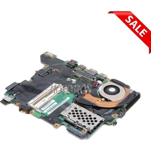 NOKOTION FRU 04W1912 04W0321 For Lenovo thinkpad T410S laptop mainboard i5-560M cpu onboard DDR3 SLGZV QS57